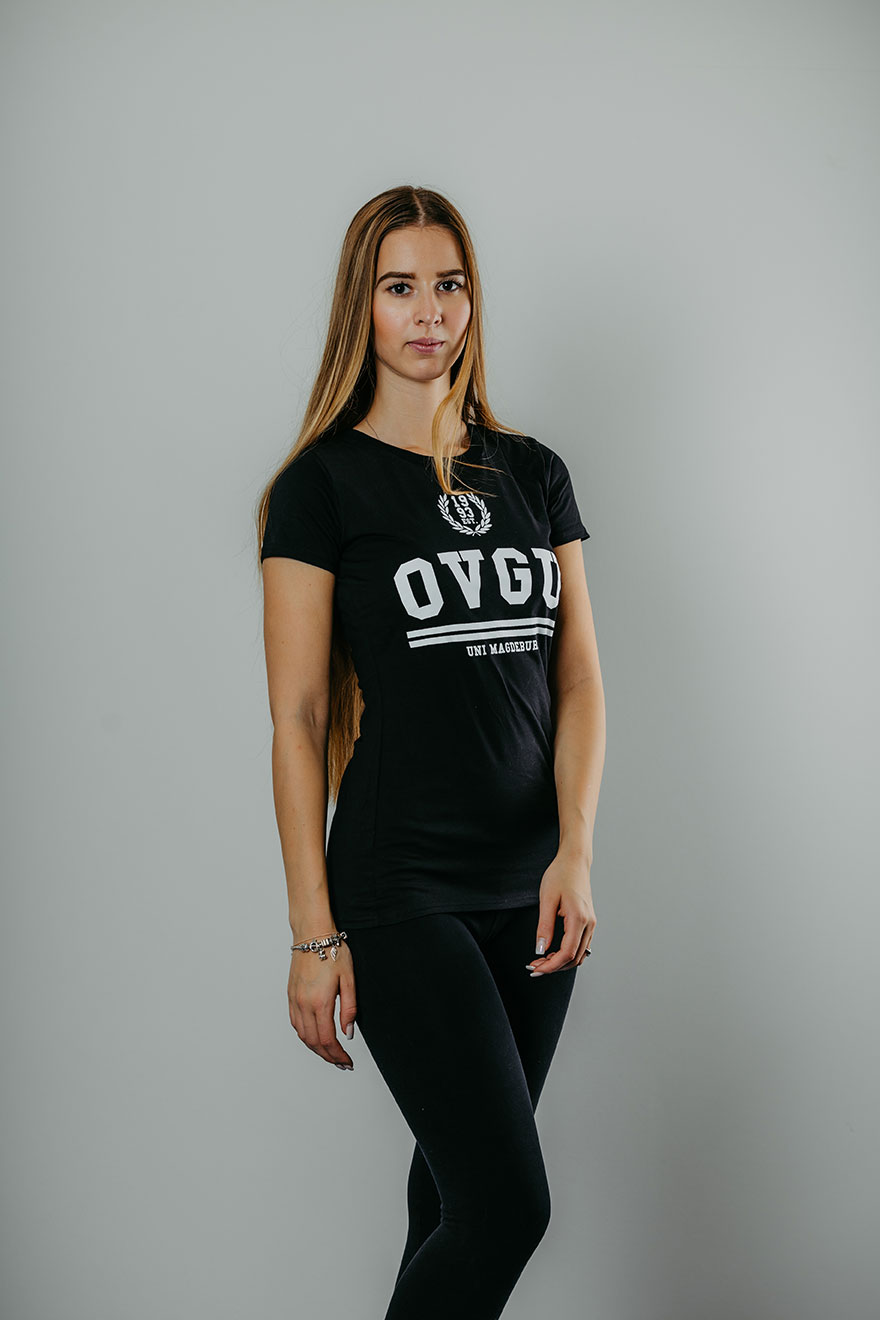 Damen T-Shirt black S