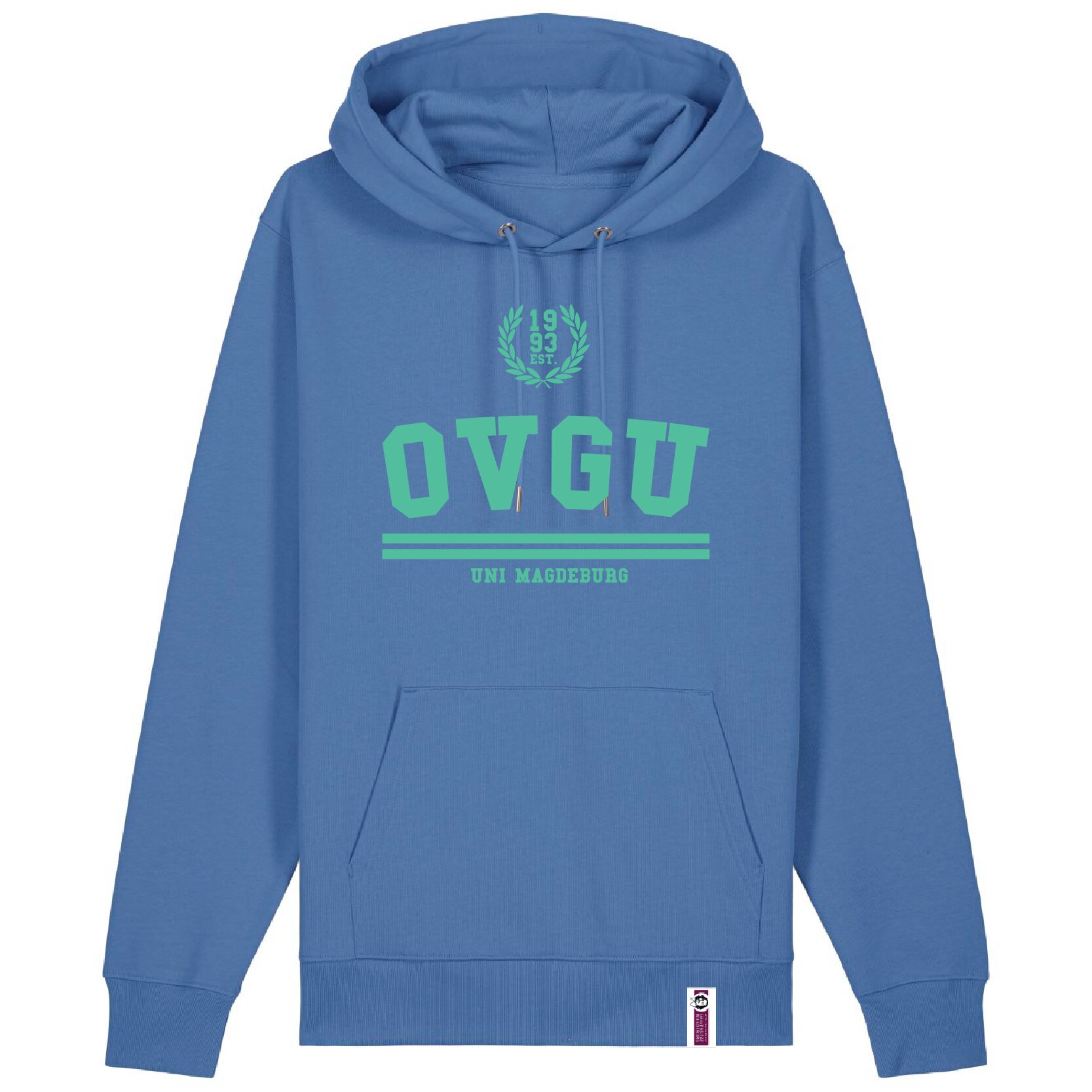 Unisex Kapuzenpullover bright blue