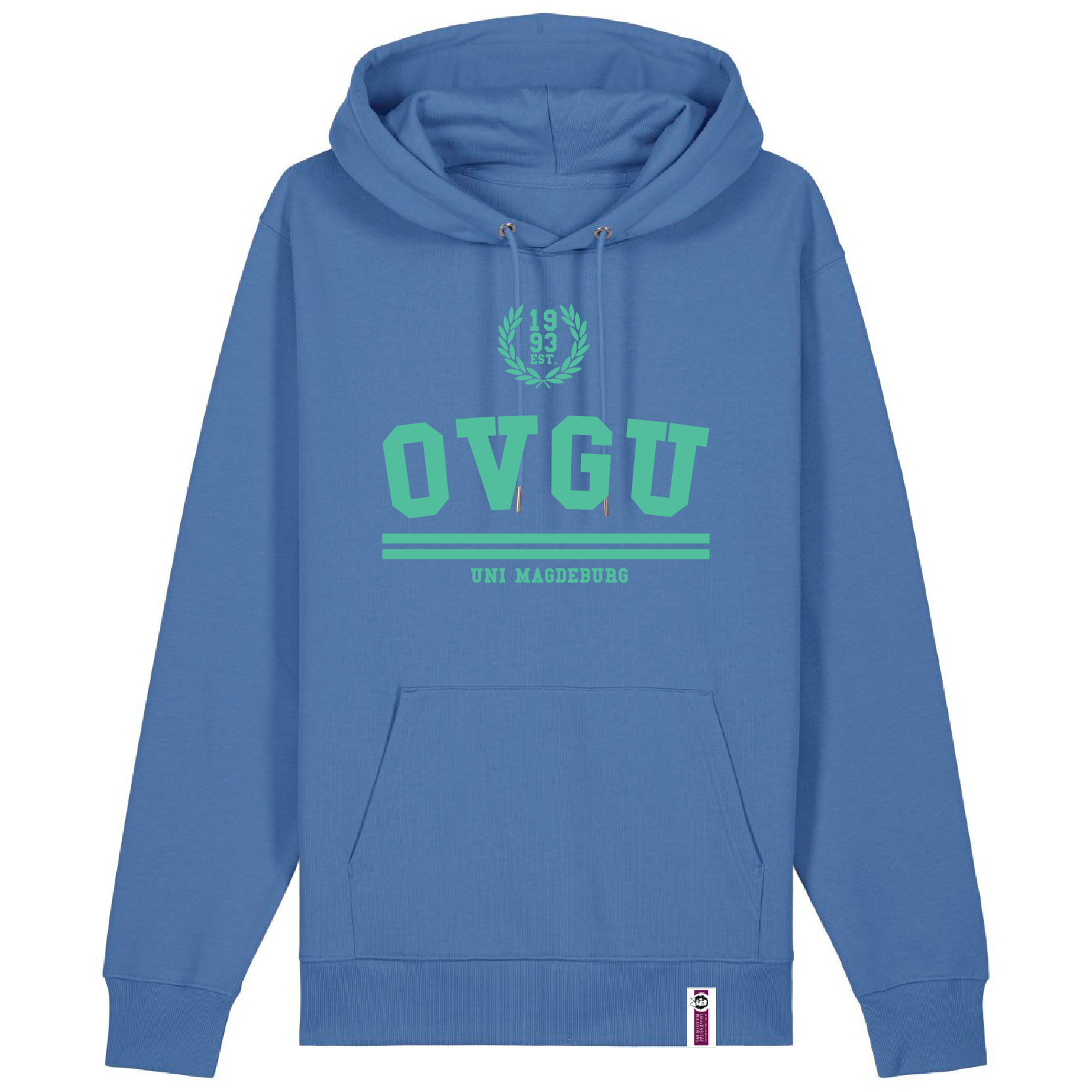 Unisex Kapuzenpullover bright blue