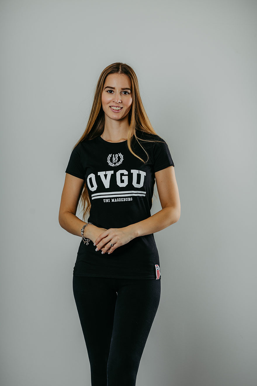 Damen T-Shirt black S
