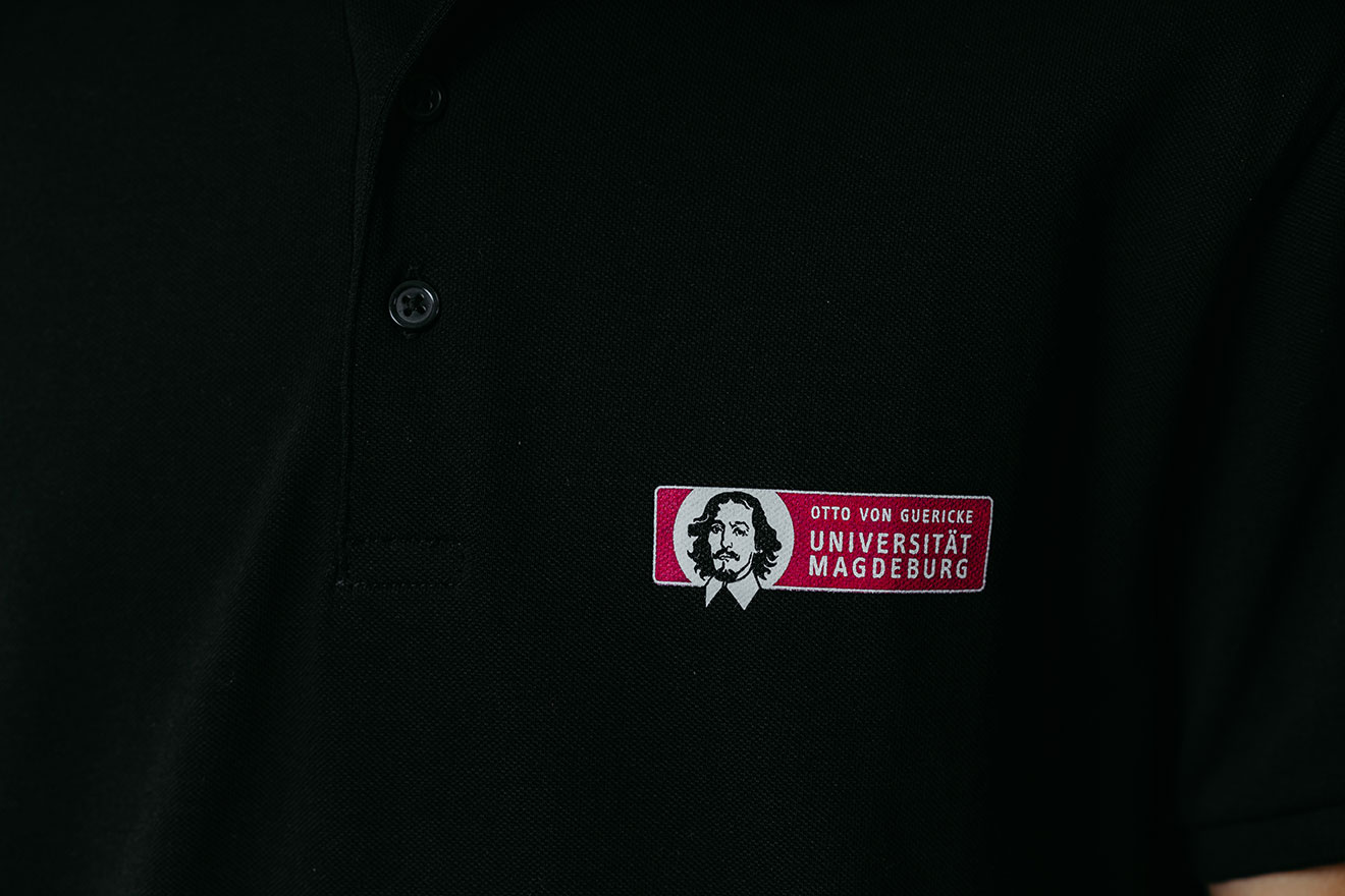 Herren Poloshirt schwarz
