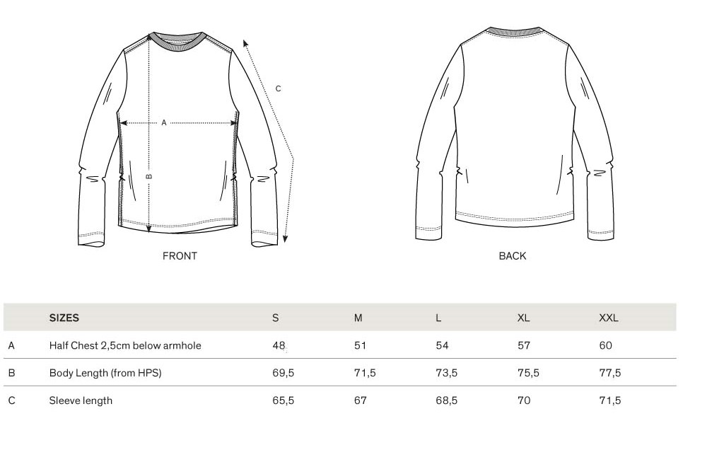 Herren Langarmshirt heather grey