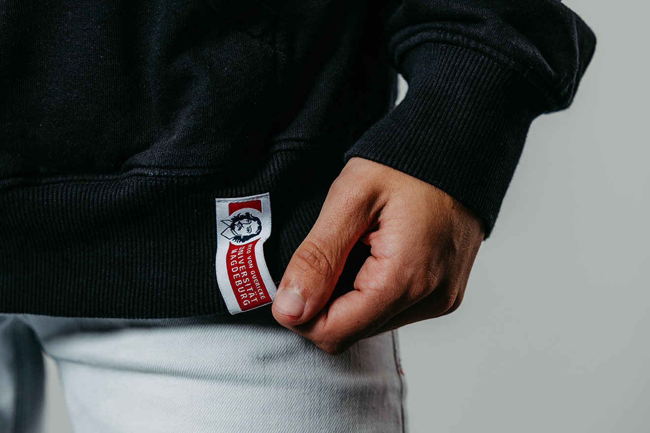 Unisex Kapuzenpullover black/black XS