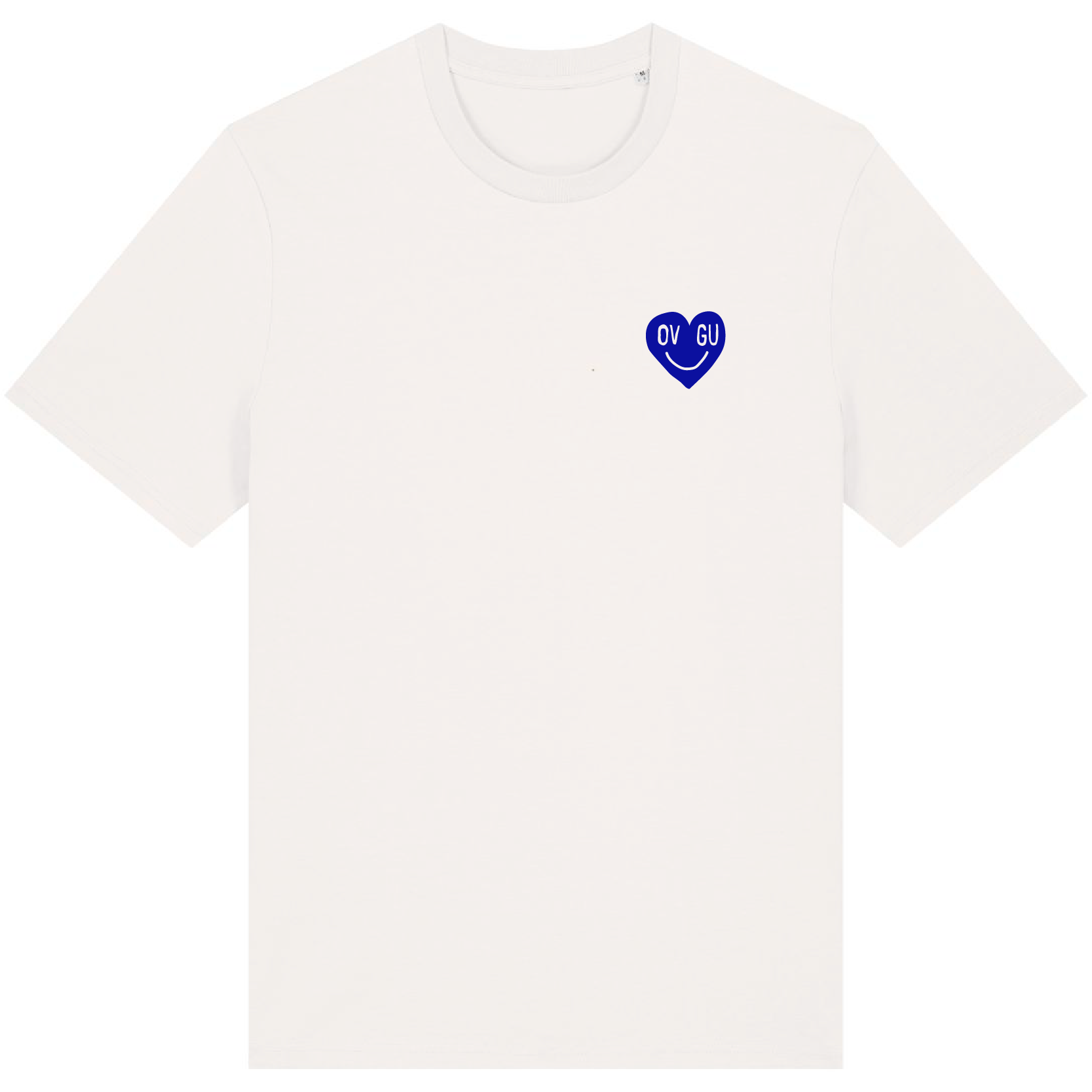 Unisex Oversized T-Shirt blue heart