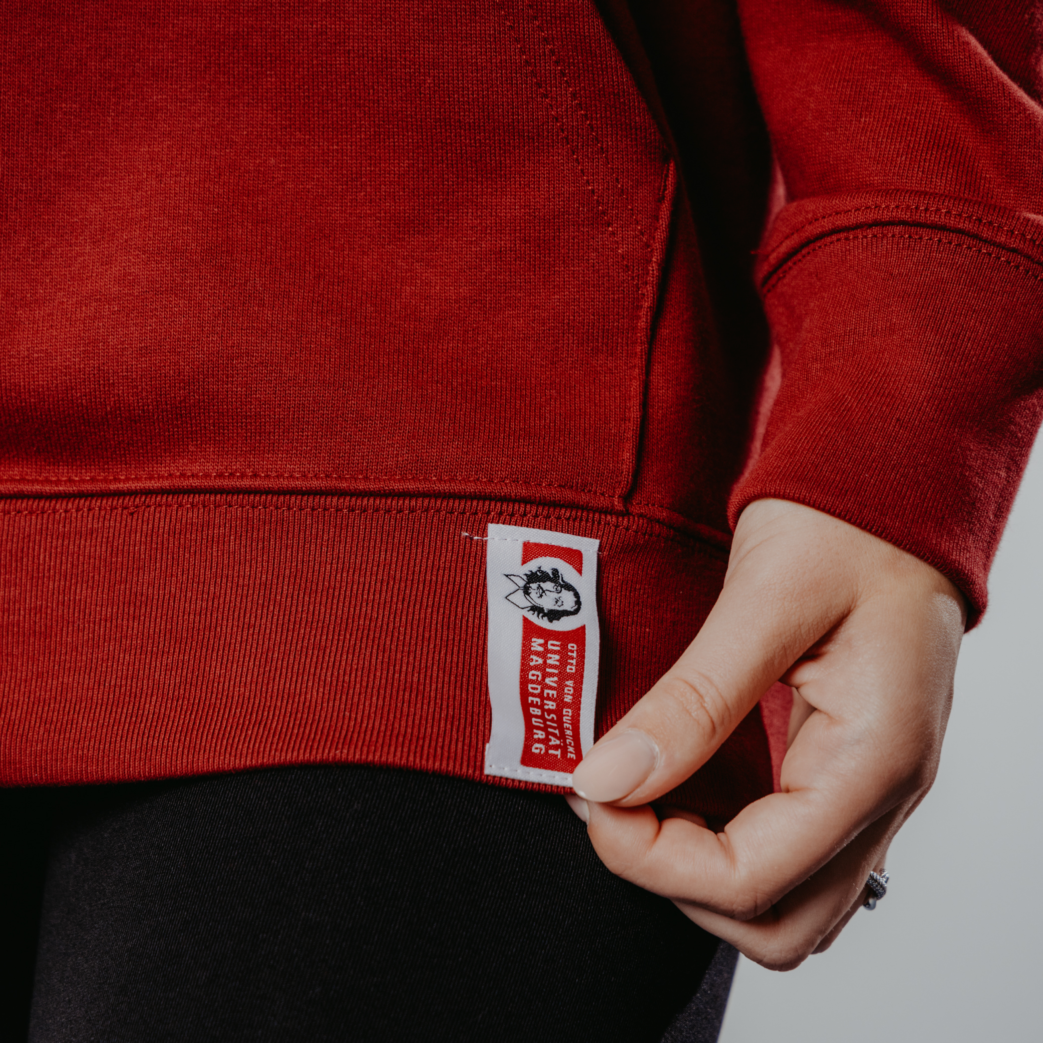 Unisex Kapuzenpullover Burgundy XS