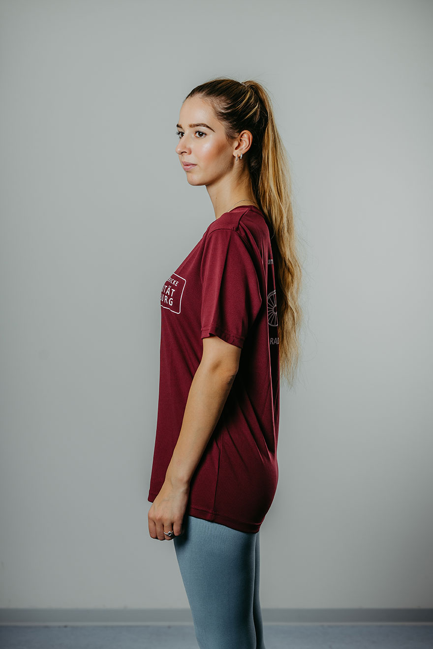Funktionsshirt unisex Ich denke laufend