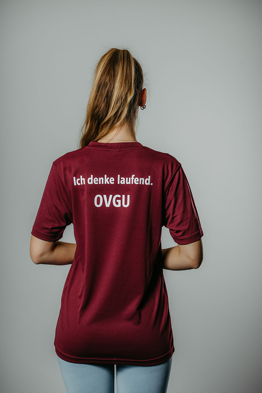 Funktionsshirt unisex Ich denke laufend